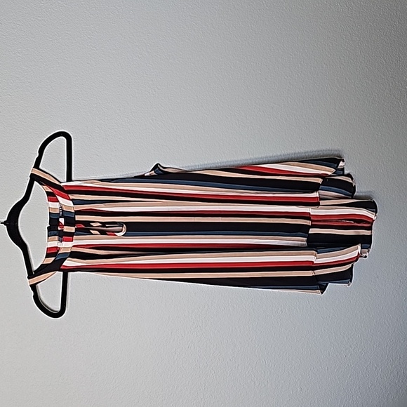 Torrid Summer Office size 0 goddess colorful stripe tank - Picture 2 of 8